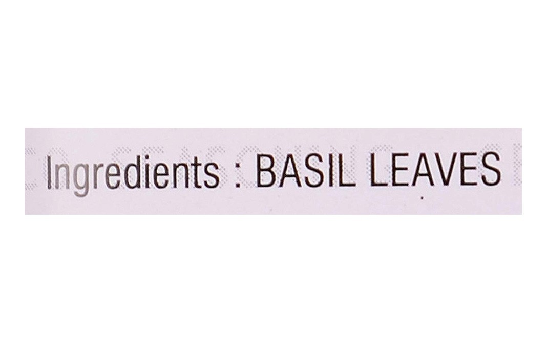 Aanya Gourmet Collection Basil Leaves    Bottle  24 grams
